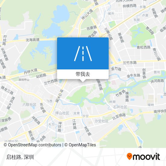 启桂路地图