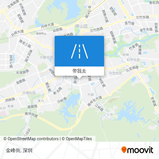 金峰街地图