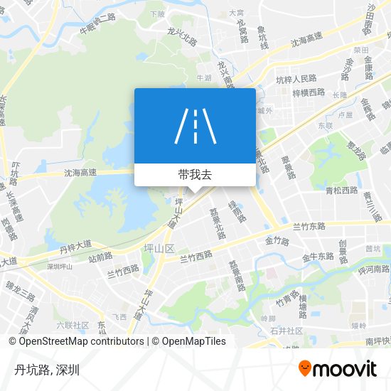 丹坑路地图