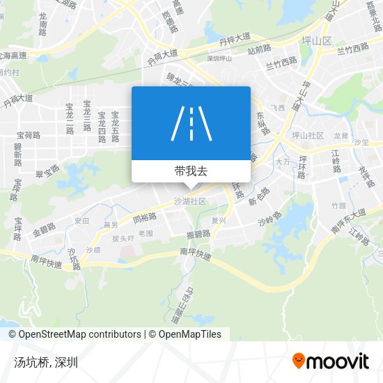 汤坑桥地图