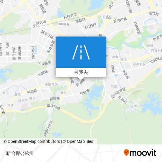 新合路地图