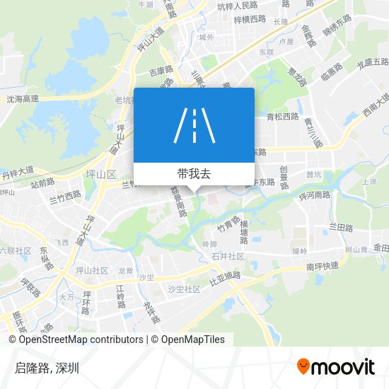 启隆路地图
