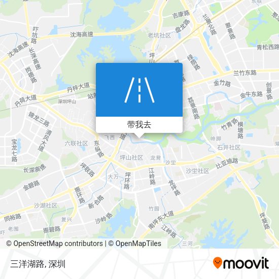 三洋湖路地图