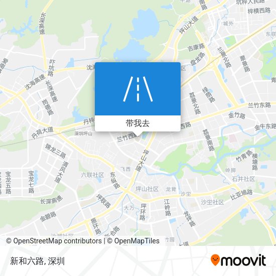 新和六路地图