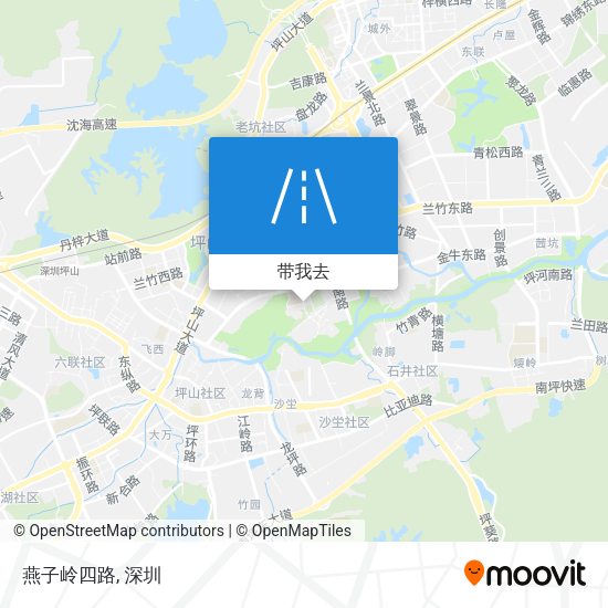 燕子岭四路地图