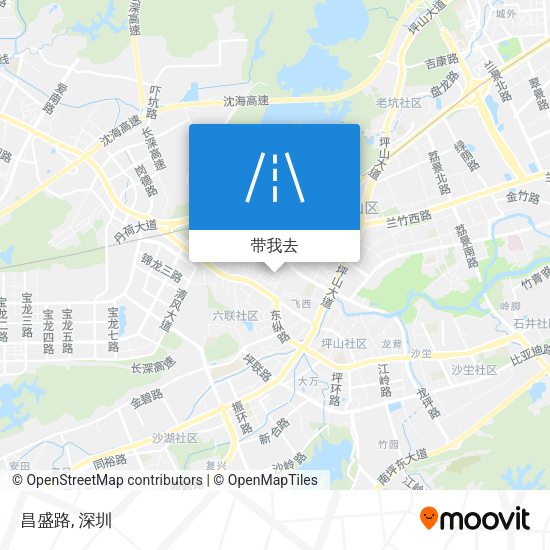 昌盛路地图
