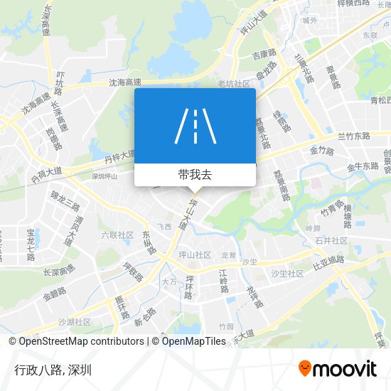 行政八路地图