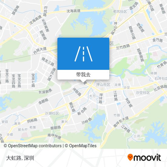 大虹路地图