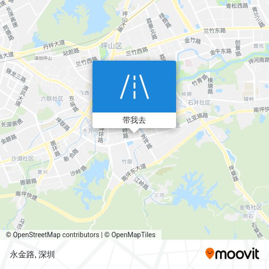 永金路地图