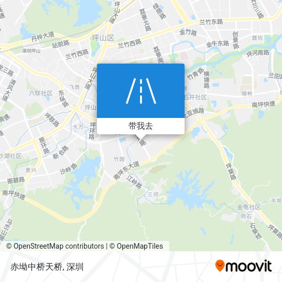 赤坳中桥天桥地图