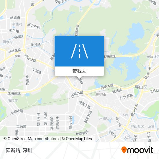 阳新路地图