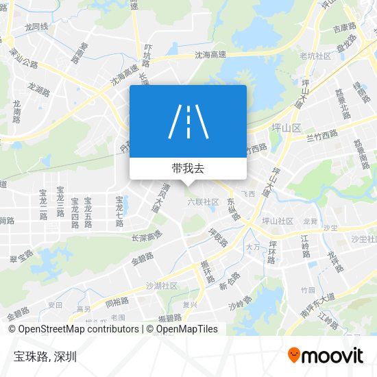 宝珠路地图