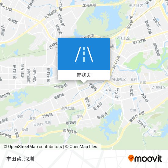 丰田路地图