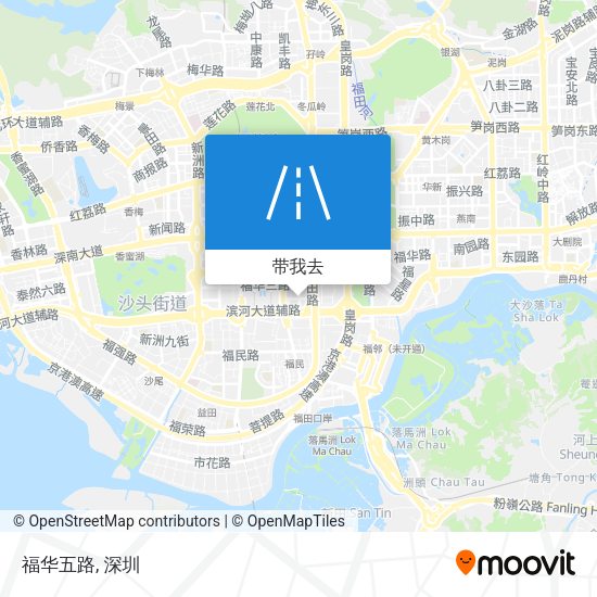 福华五路地图