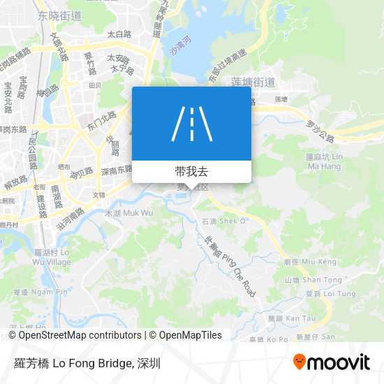 羅芳橋 Lo Fong Bridge地图