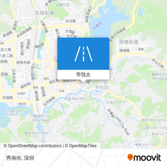 秀南街地图