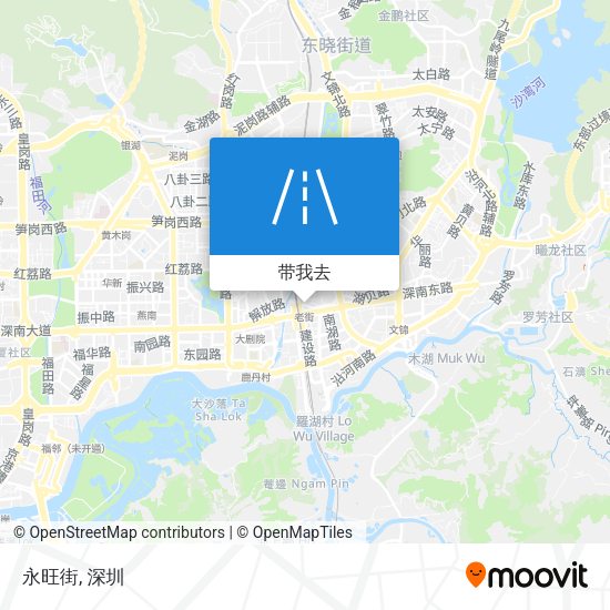 永旺街地图