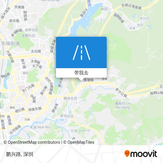 鹏兴路地图