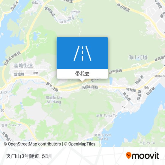 夹门山3号隧道地图