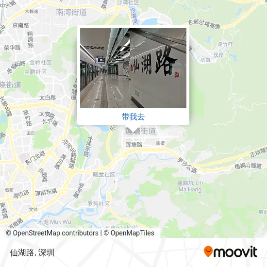 仙湖路地图