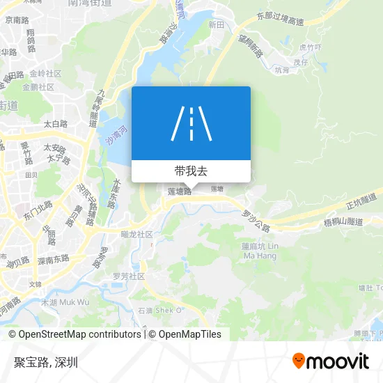 聚宝路地图