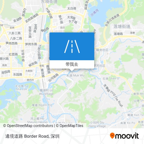 邊境道路 Border Road地图
