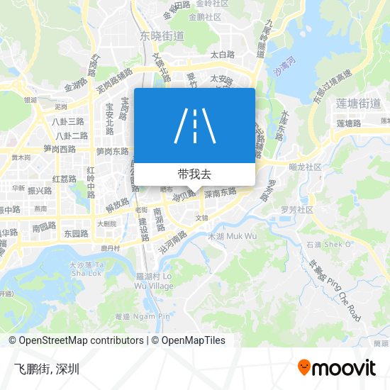 飞鹏街地图