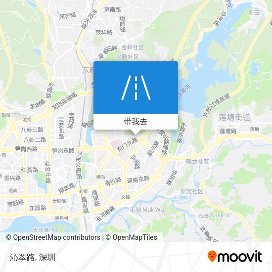 沁翠路地图