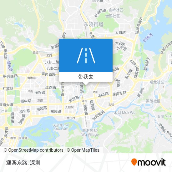 迎宾东路地图