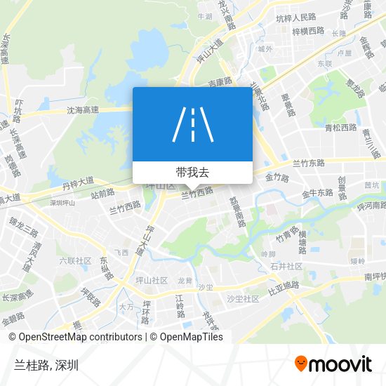 兰桂路地图