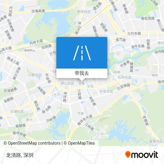 龙清路地图