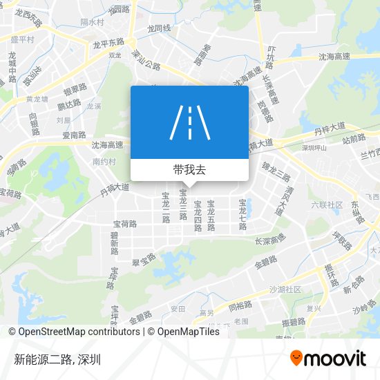 新能源二路地图