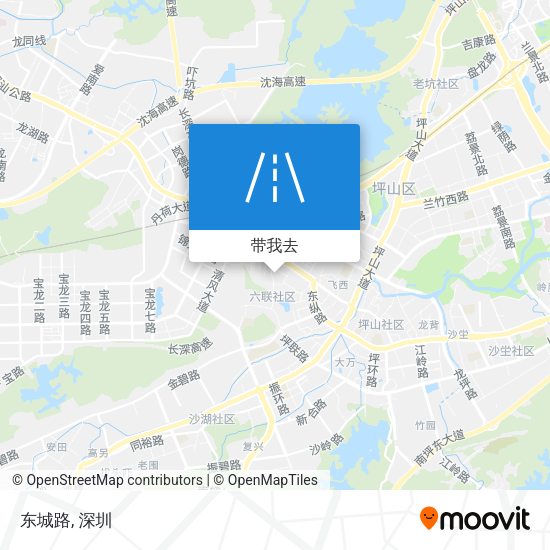 东城路地图