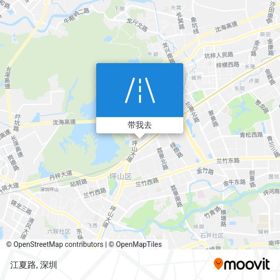 江夏路地图