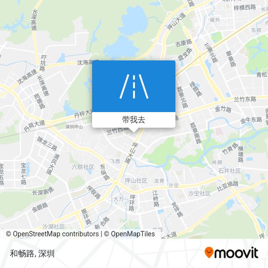 和畅路地图