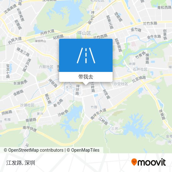 江发路地图