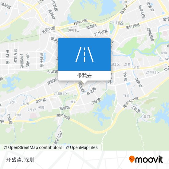 环盛路地图