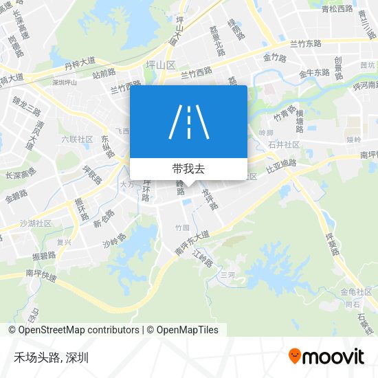 禾场头路地图
