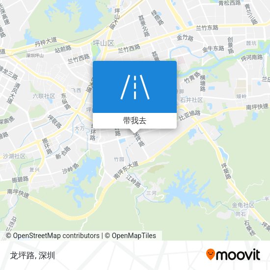 龙坪路地图