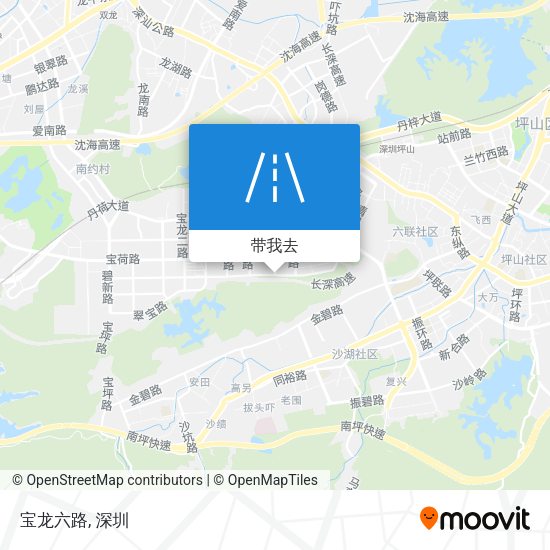 宝龙六路地图