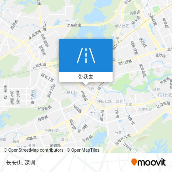 长安街地图