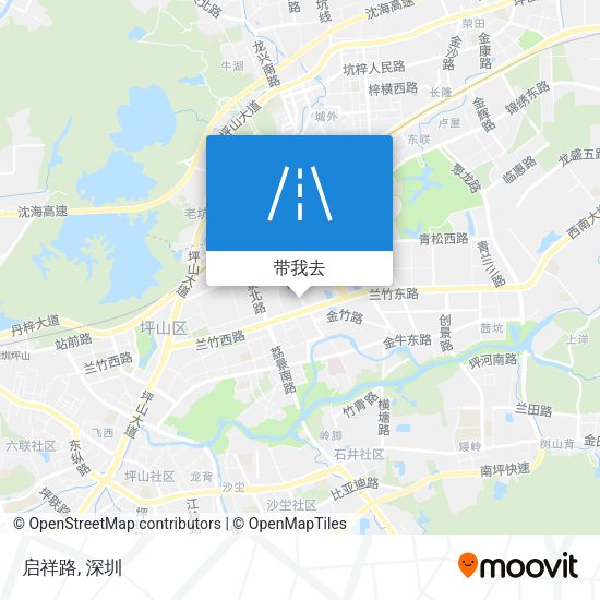 启祥路地图