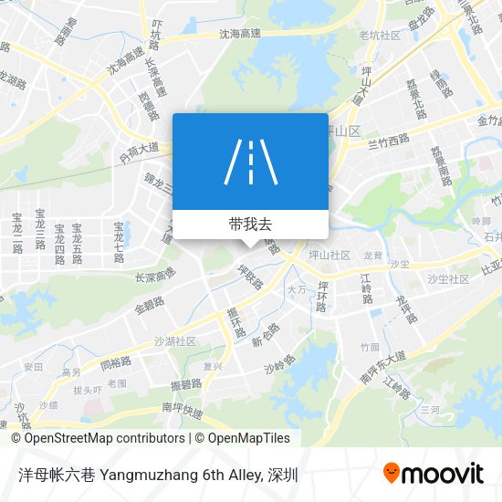 洋母帐六巷 Yangmuzhang 6th Alley地图