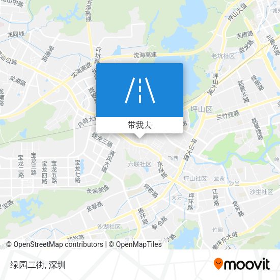 绿园二街地图