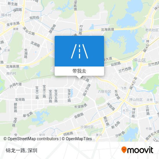 锦龙一路地图