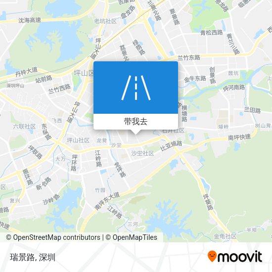 瑞景路地图