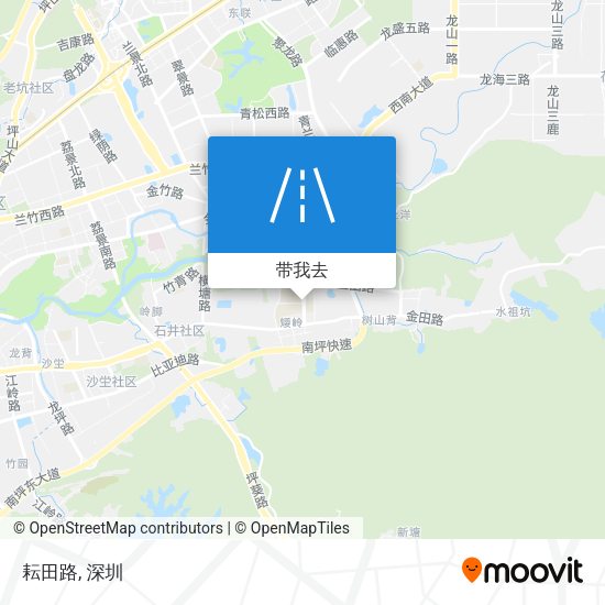 耘田路地图