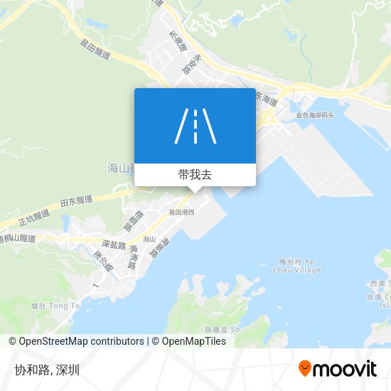 协和路地图