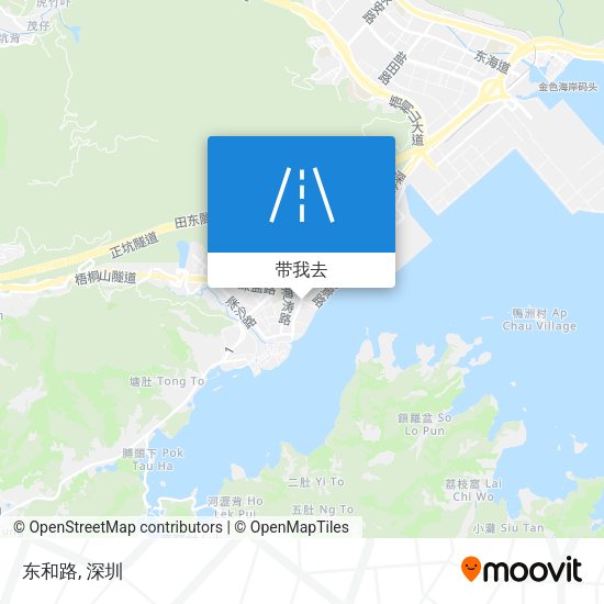 东和路地图