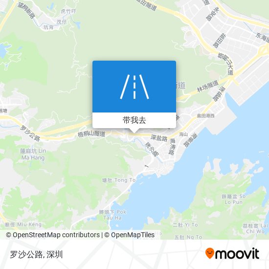 罗沙公路地图